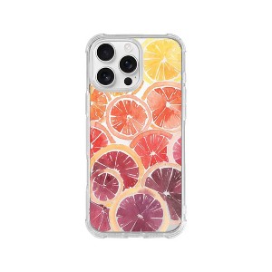 Centon iPhone 16 Pro Max 'Orange Slices' Printed Case Tough Edge - Clear - 1 of 2