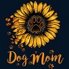Men's Design By Humans Mother's Day Dog Mom Sunflower Paw By dodorindesign Tank Top - 2 of 2
