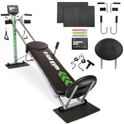 Total Gym APEX G5 Versatile Indoor Home Gym with 10 Levels of Resistance and Attachments