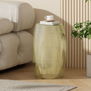 NicBex Side Table Simple Coffee Table with Hollow Design Modern End Table for Bederoom and Living Room - 1 of 4