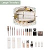 Narwey Checkered Makeup Bag Travel Cosmetic Bag Organizer Toiletry Bag - 2 of 3