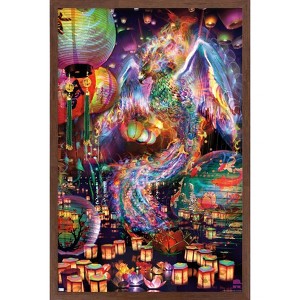 Trends International Jumbie - Phoenix Framed Wall Poster Prints - 1 of 4