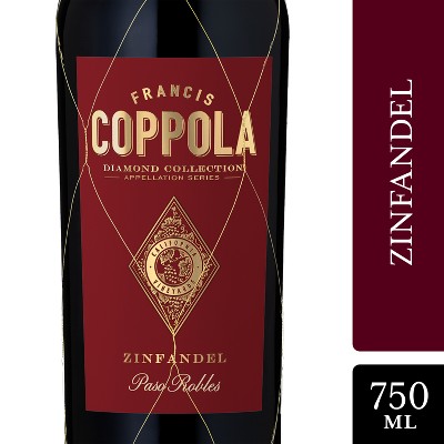 Francis Coppola Diamond Zinfandel Red Wine - 750ml Bottle
