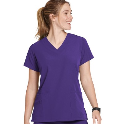 Jockey Women's V-Neck Crossover Scrub Top
