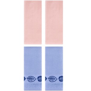 REGALWOVEN 4 Pcs Waffle Soft Absorbent Cotton Hand Towel - 1 of 4