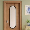 Pill Shaped Over The Door Mirror Black - Room Essentials™ - 2 of 3