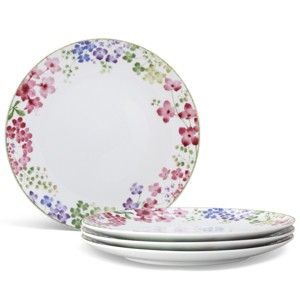Noritake Bloomington Road Colorful Set of 4 Dinner Plates - 1 of 4