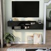 miBasics Timedrift Modern 1 Shelf Floating TV Stand for TVs up to 65" - image 4 of 4