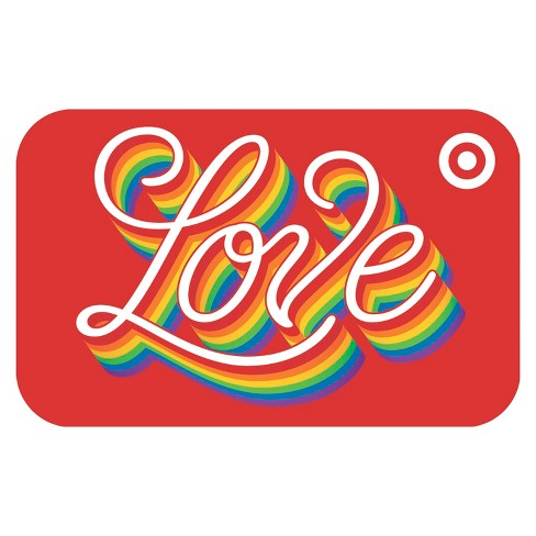 Lgbt Love Giftcard Target