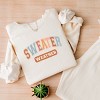 Simply Sage Market Varsity Sweater Weather Lightweight Garment Dyed Sweatshirt - 3 of 4