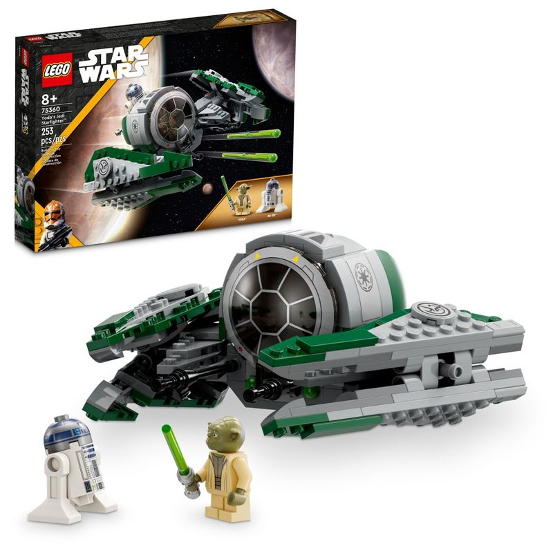 LEGO Star Wars: The Clone Wars Yoda&#39;s Jedi Starfighter Collectible 75360, 1 of 8