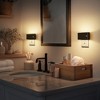 DORESshop 2-Pack Motion Sensor Night Lights Plug into Wall-Dimmable 3000K Warm White LED with Auto On/Off for Hallway Bedroom - 4 of 4