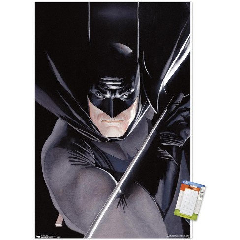 Trends International Dc Comics - Batman - Portrait Unframed Wall Poster  Print White Mounts Bundle 