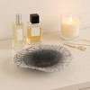 Modern Abstract Glass Bowl for Coffee Table Decor - Candy and Key Bowl for Table, Kitchen Counter Bowl, or Centerpiece Table Decorations - 2", Black - 3 of 4