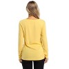 BLUEMING Womens Maternity Shirts Long Sleeve Crew Neck Basic Tank Tops Side Buttons Pregnant Shirts - 2 of 4