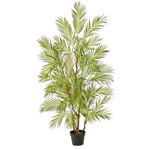 Nearly Natural 4.5-ft Areca Artificial Palm Tree - 1 of 4
