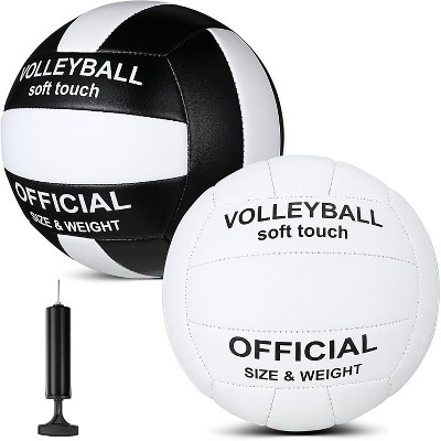KUYOTQ 2 Pack Beach Volleyball Official Size 5