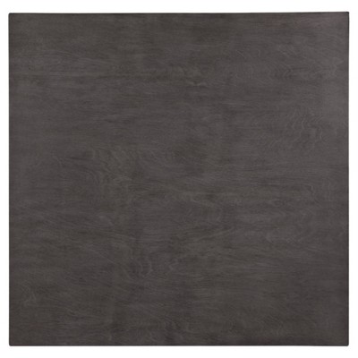 Charcoal Gray 5-Piece Counter Height Dining Set with Textured Upholstery