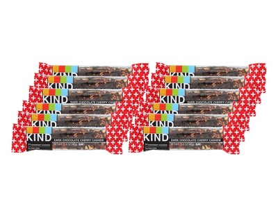 KIND Dark Chocolate Cherry Cashew Bar - 12 bars, 1.4 oz