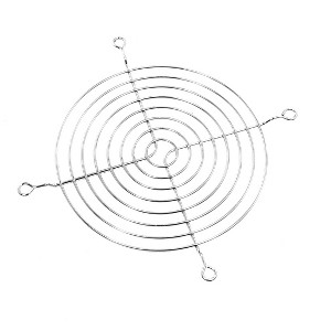 Unique Bargains 120mm 12cm Case Fan Finger Guard Metal Grill Protector Silver Tone for PC Computer - 1 of 4