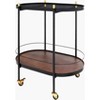 Livabliss Pearson Modern Bar Serving Carts - 2 of 4