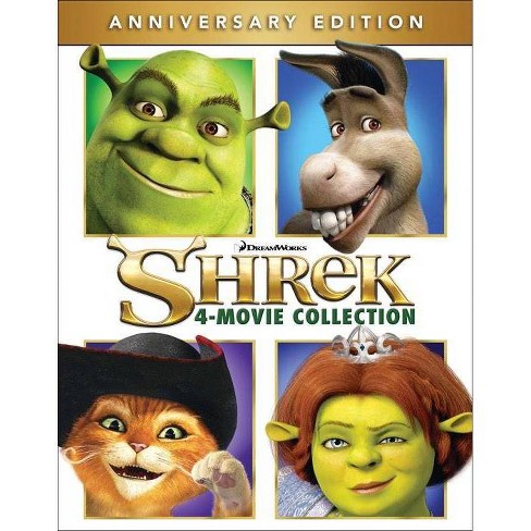 Shrek The Whole Story Shrek Shrek 2 Shrek The Third Shrek Forever After Blu Ray Target