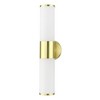 Livex Lighting Lindale 2 - Light Vanity in  Satin Brass - 2 of 4
