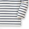 Hope & Henry Boys' Hooded Henley Pullover (White with Red Stripes, 6-12 Months) - 4 of 4