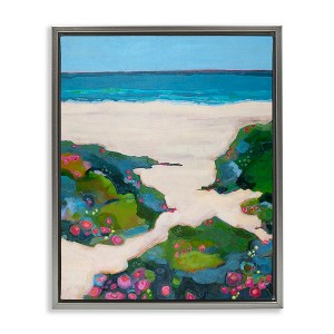 Stupell Industries Coast Is Clear Landscape Floating Frame Canvas Art - 1 of 4