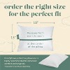 ComfyDown Toddler Goose Down Pillow  800 Fill Power  300TC Cotton Cover  Ages 18M to 6Y (13"x18")  Made in USA - 2 of 4