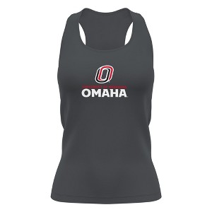 Women's University of Nebraska at Omaha Adult Sport Tank Top Primary Logo - 1 of 4