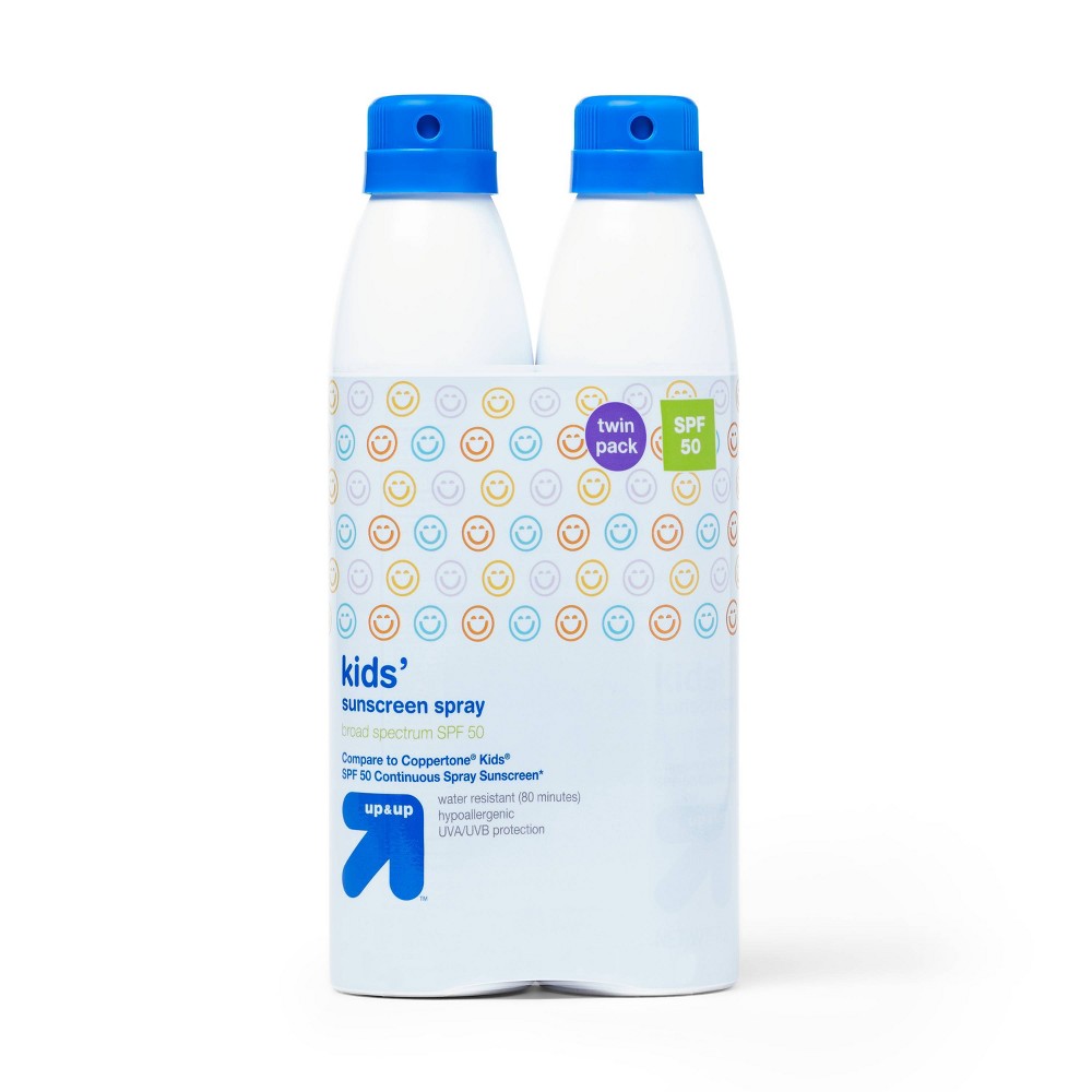 (( 2 Pack Of 2 ))Kids' Sunscreen Spray - SPF50 - 14.6oz 
