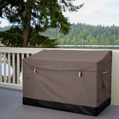 Ravenna 85 Gallon Taupe Weatherproof Outdoor Deck Box