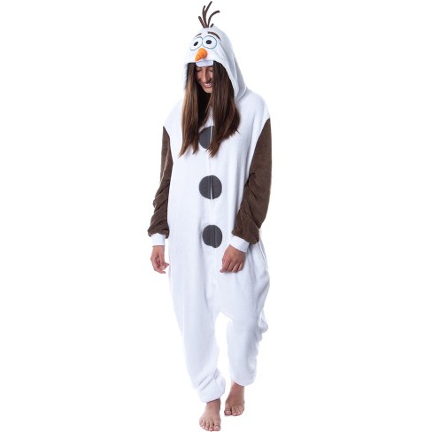 muis of rat Van Visa Disney Frozen Adult Olaf Kigurumi Costume Union Suit Pajama For Men Women  White : Target