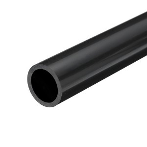 Unique Bargains PVC Water Plumb Crafts Cable Sleeve Rigid Round Pipes 14" Length - 1 of 4