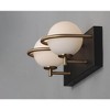 Maxim Lighting Revolve 2 - Light Vanity in  Black/Gold - 4 of 4