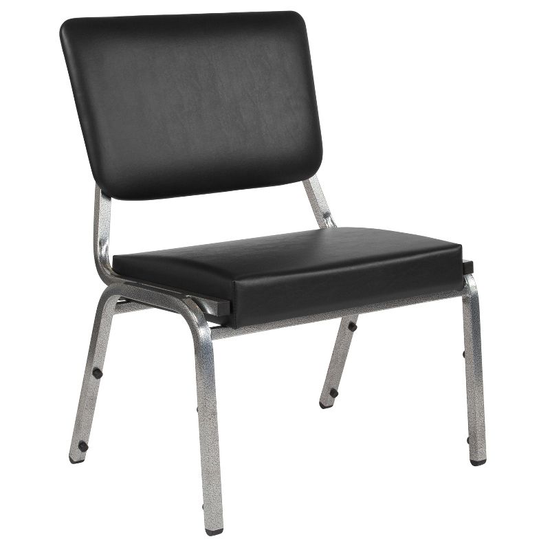 Flash Furniture HERCULES Series 1000 lb. Rated Antimicrobial Bariatric medical Reception Chair with 3/4 Panel Back, 1 of 12