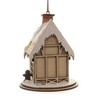 Ginger Cottages 4.25 In Santa's Workshop Ornament House Candy Cane Tree Ornaments - 2 of 4
