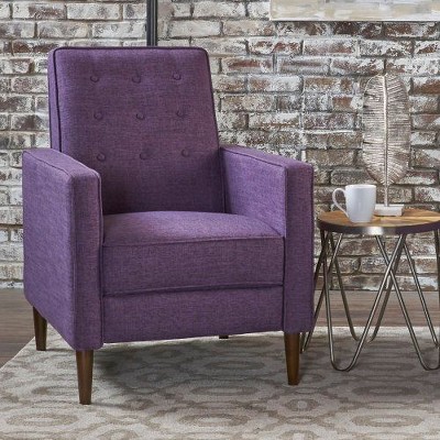 CENGHU Mid-Century Modern Recliner Chair for Adults, Comfy Modern Accent Armchairs, Accent Chair, Single Sofa Chair for Living Room, Bedroom