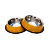 Country Living Set of 2 Ribbed No-Tip Non-Skid Pet Bowls - Durable & Safe for Dogs - Prevents Spills, Easy to Clean - 3 of 4