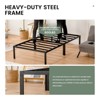 COMHOMA Metal Platform Bed Frame Heavy Duty with 14'' High Under Bed Storage Space - 4 of 4