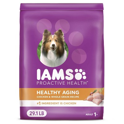 IAMS Healthy Chicken and Whole Grain Flavor Aging Senior Dry Dog Food