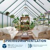 Greenhouse for Outdoors, Heavy-Duty Walk-In Greenhouse Kit with Quick Setup Frame, Roof Vent & Reinforced Structure for Garden Backyard - 3 of 4