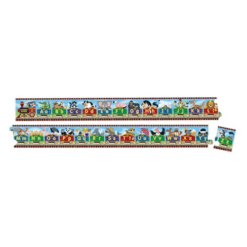 Melissa & doug alphabet train hot sale floor puzzle