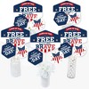 Big Dot of Happiness Happy Veterans Day - Patriotic Centerpiece Sticks - Table Toppers - Set of 15 - 2 of 4