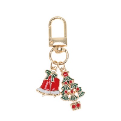 Unique Bargains Christmas Keychain Ornament Lobster Clasp Keychain Zinc Alloy