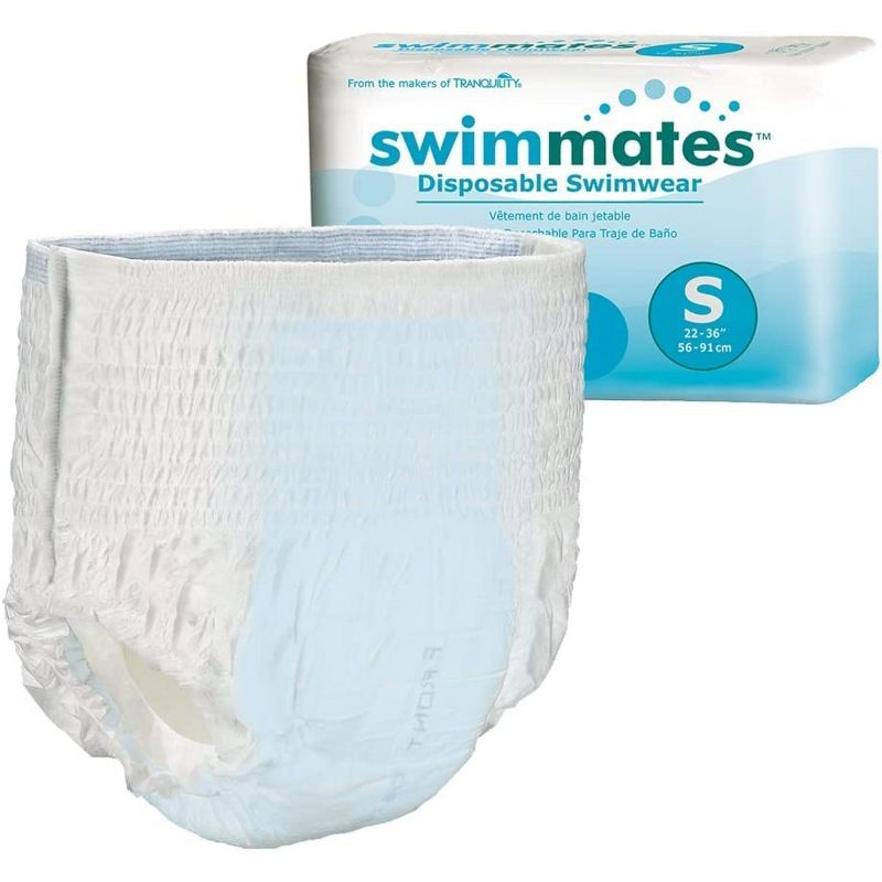 Swimmates Adult Disposable Swim Diaper, 2 of 7