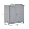 Bathroom Vanities, Bathroom Sink Cabinets with U-Shape Cut-Out and Adjustable Internal Shelf - 3 of 4