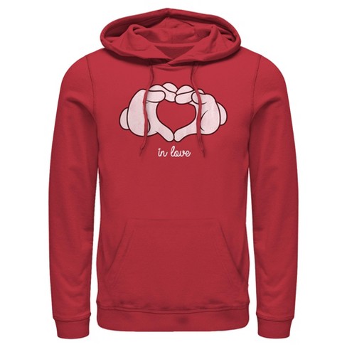 Sweat à Capuche Yvette Mandell Rose Fleuri - Taille S - Avec Broderies Et Cœur Doré - Occasion Très Bon état