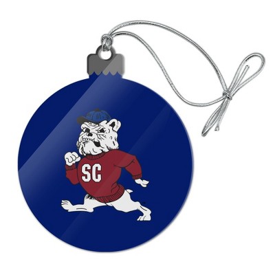 South Carolina State Secondary Logo Acrylic Christmas Tree Holiday Ornament